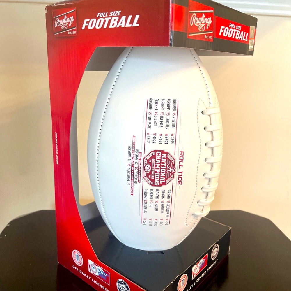 Rawlings Sports Alabama Football 2020-2021 National champion Season